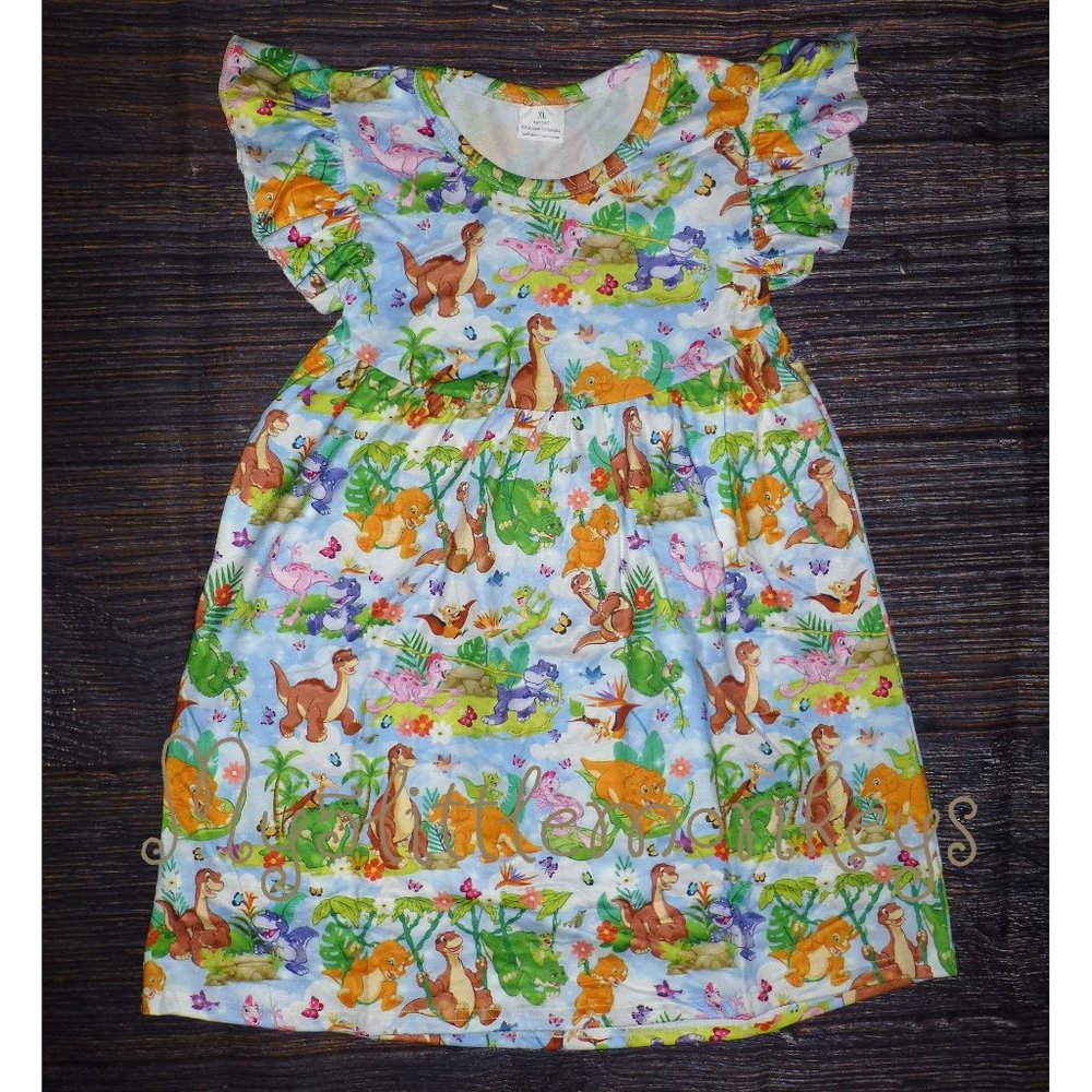 Land Before Time Girls Sleeveless Dress